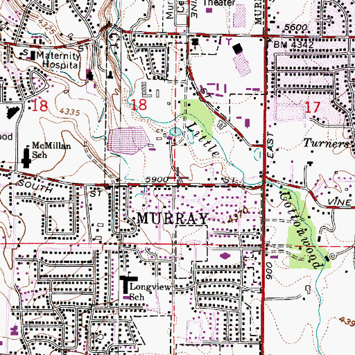 Topographic Map of Dairy Meadows, UT