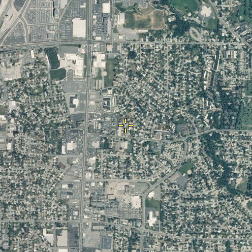 Aerial/Satellite Image of Hillside Manor, UT