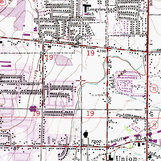 Topographic Map of Summerfield, UT
