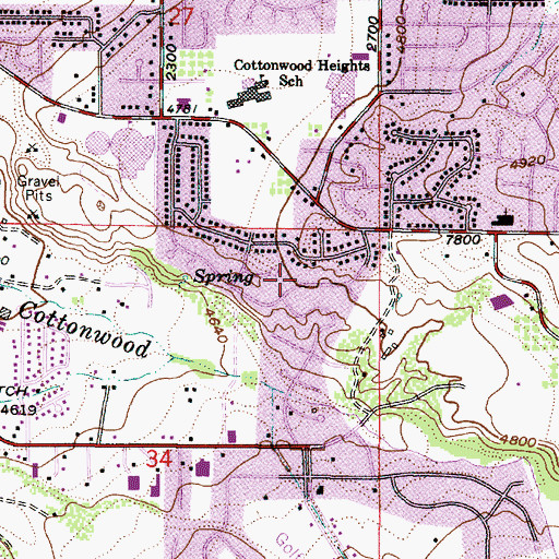 Topographic Map of Southland Terrace, UT