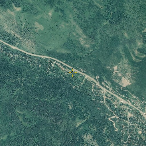 Aerial/Satellite Image of Pine Tree, UT