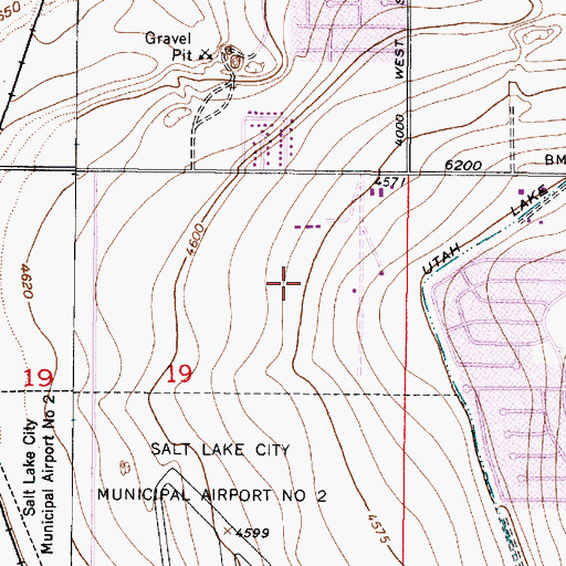 Topographic Map of April Meadows, UT
