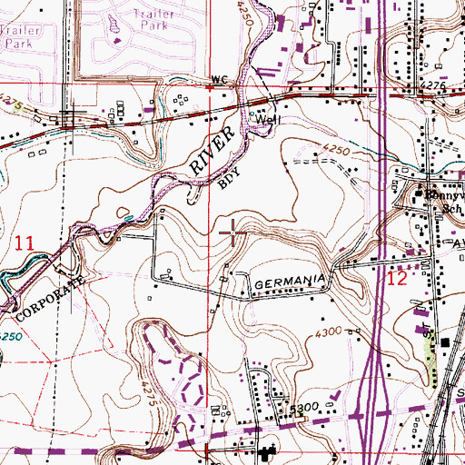 Topographic Map of Clover Crest Number 2, UT