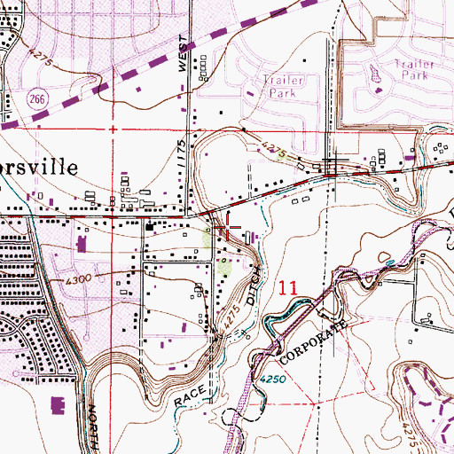 Topographic Map of Hidden Cove Number 2, UT