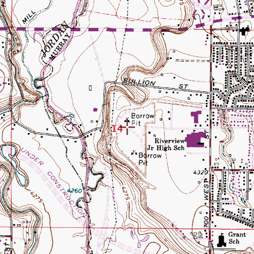 Topographic Map of Walden Ridge, UT