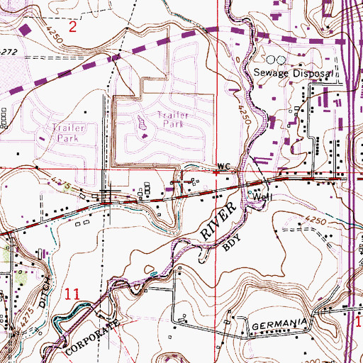 Topographic Map of Xanadu, UT