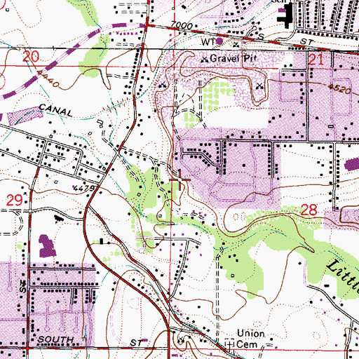 Topographic Map of McCormick, UT