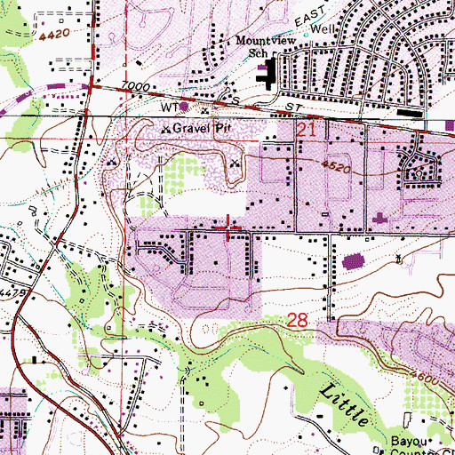 Topographic Map of Sorensen, UT