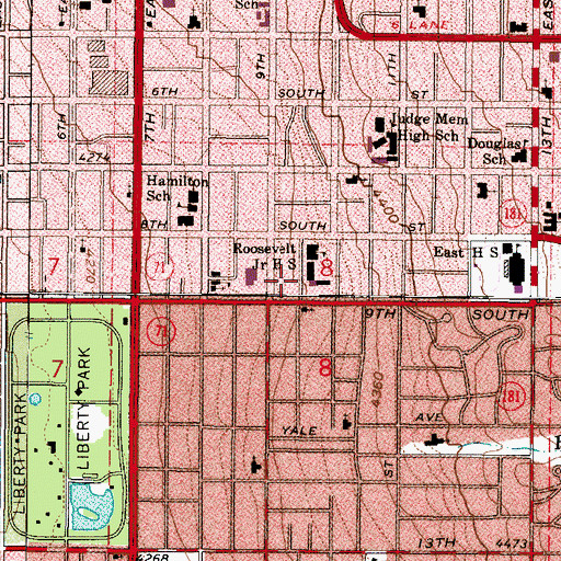 Topographic Map of Woodmansee, UT