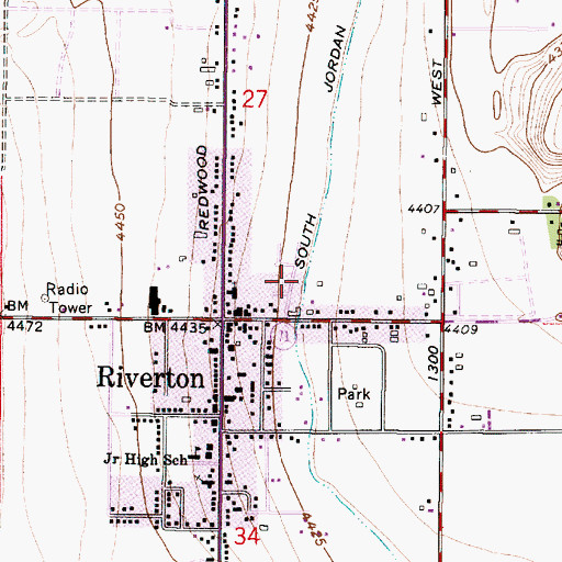 Topographic Map of Laurel Chase Acres, UT