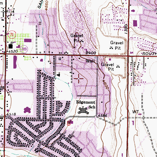 Topographic Map of Probe, UT