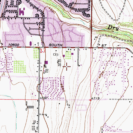 Topographic Map of Lost Eden, UT
