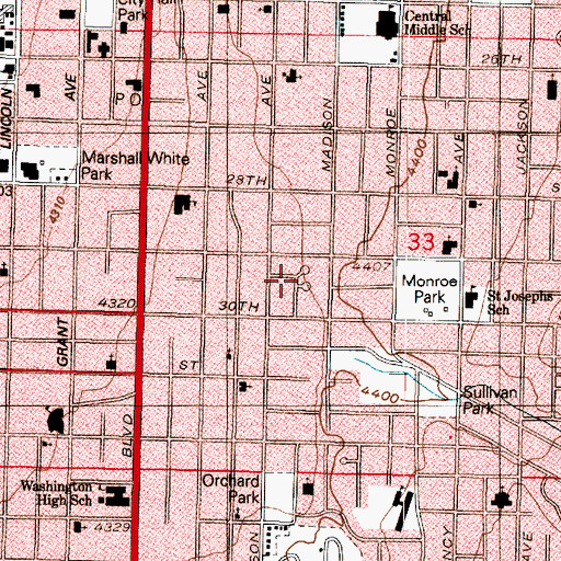 Topographic Map of Crouch, UT