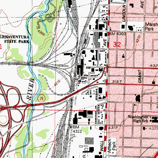 Topographic Map of Herrimans Addition, UT