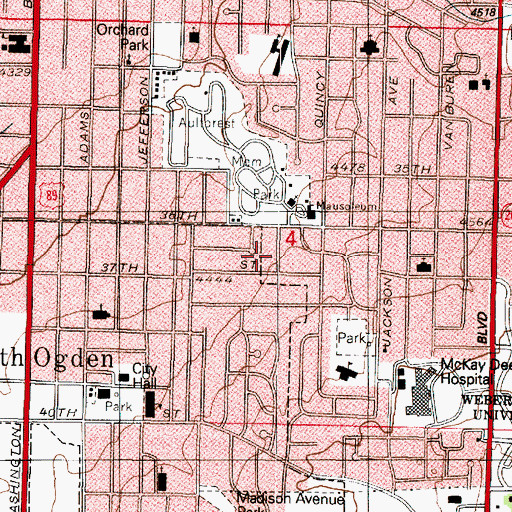 Topographic Map of El-May Park Addition, UT
