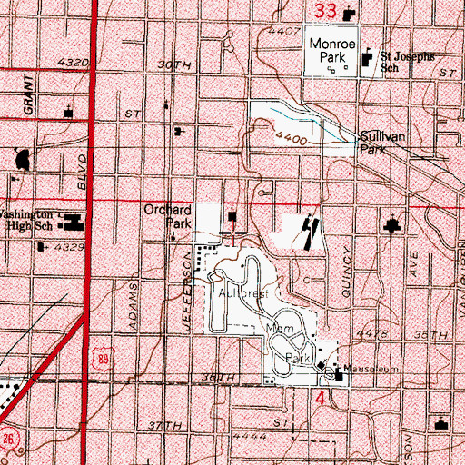 Topographic Map of Langford, UT