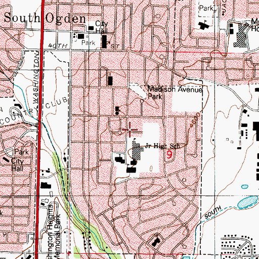 Topographic Map of Laker, UT