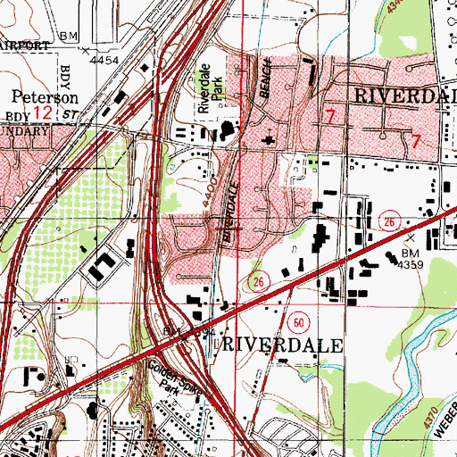 Topographic Map of Barton, UT