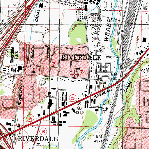 Topographic Map of Call, UT