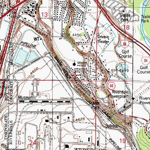 Topographic Map of Graig Dale, UT