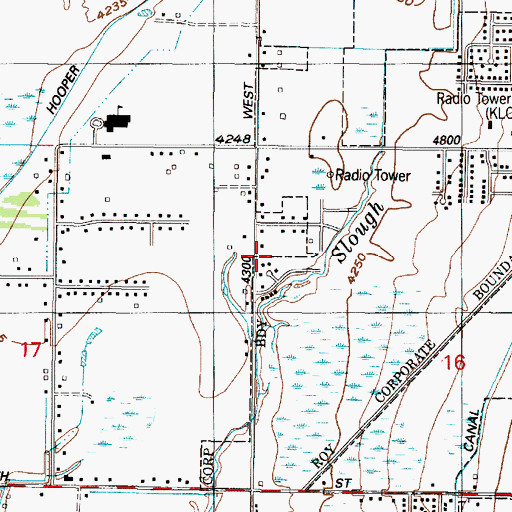Topographic Map of Country Park, UT