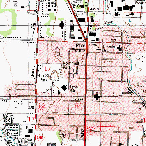 Topographic Map of Drumilers Addition, UT