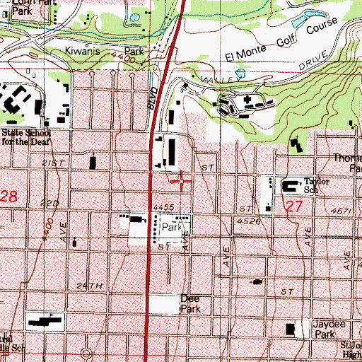 Topographic Map of Brummitts Addition, UT