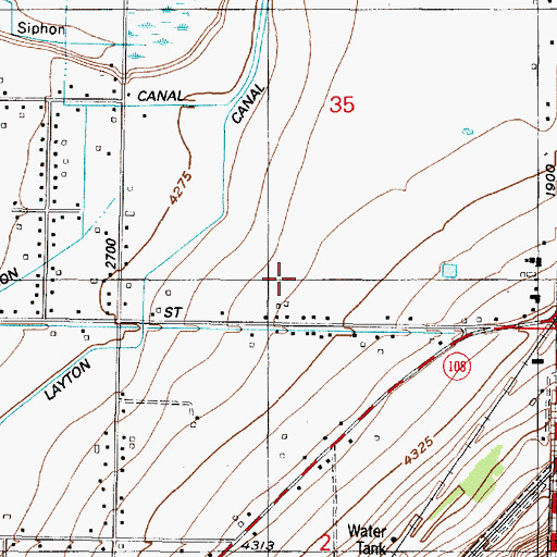 Topographic Map of Kap, UT