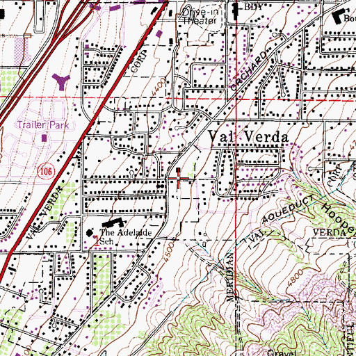 Topographic Map of Woodland, UT