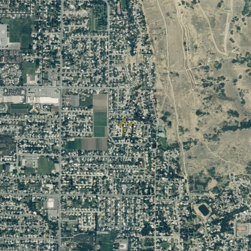 Aerial/Satellite Image of Freestone Acres, UT