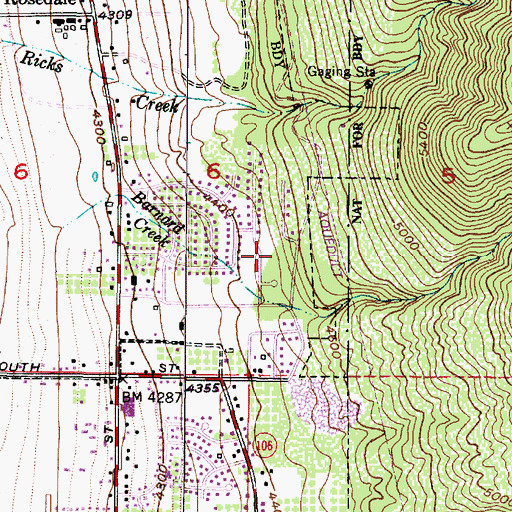 Topographic Map of Panorama, UT
