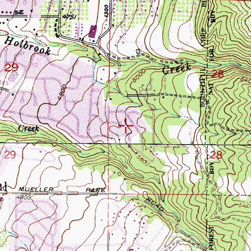 Topographic Map of Canyon Crest, UT