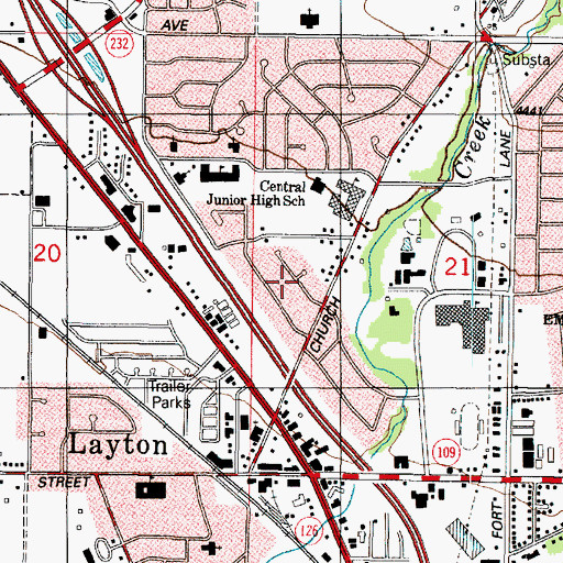 Topographic Map of Homeplace, UT