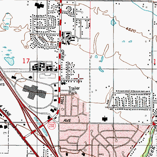 Topographic Map of Kens, UT