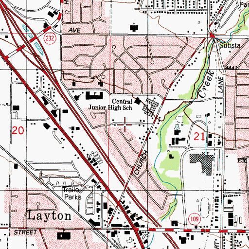 Topographic Map of Spring Hollow, UT