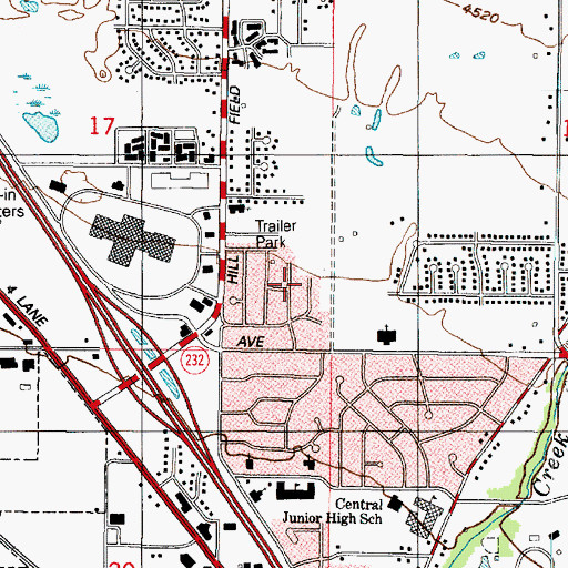 Topographic Map of Summerfield, UT