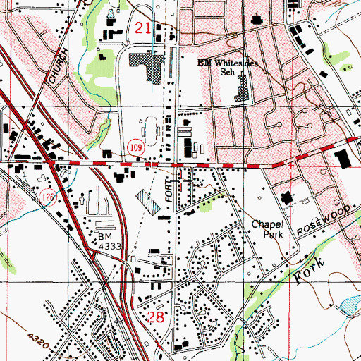 Topographic Map of Haven Park, UT