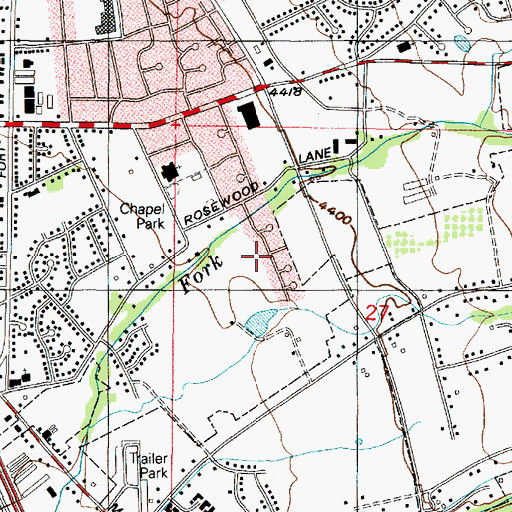 Topographic Map of Holmes Creek Estates, UT