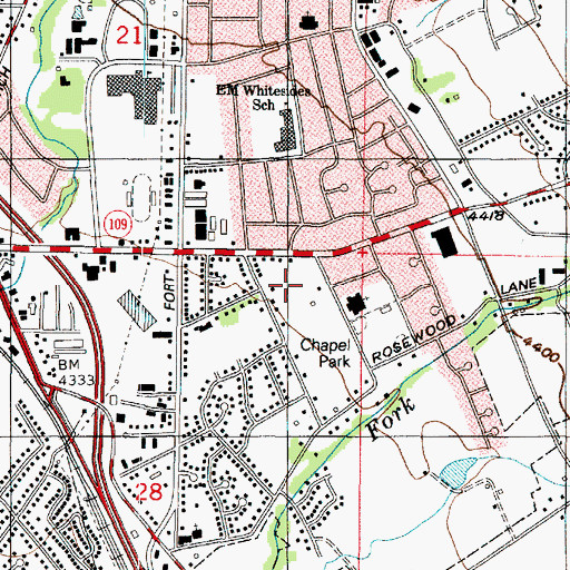 Topographic Map of Kent Estates, UT