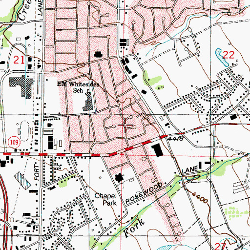Topographic Map of Mountain View, UT