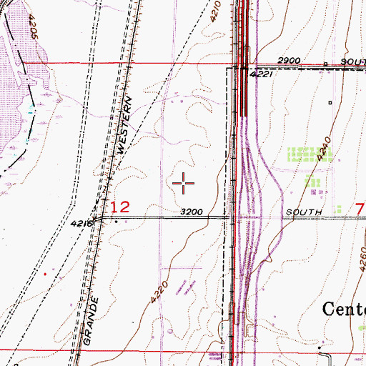 Topographic Map of H and H Commercial Park, UT