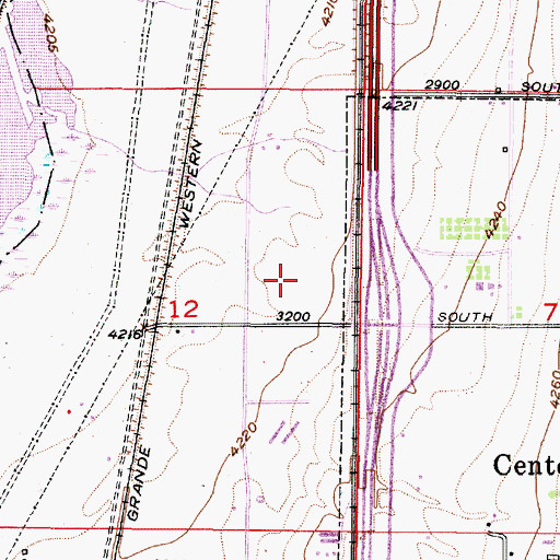 Topographic Map of Sport Sales Plaza, UT