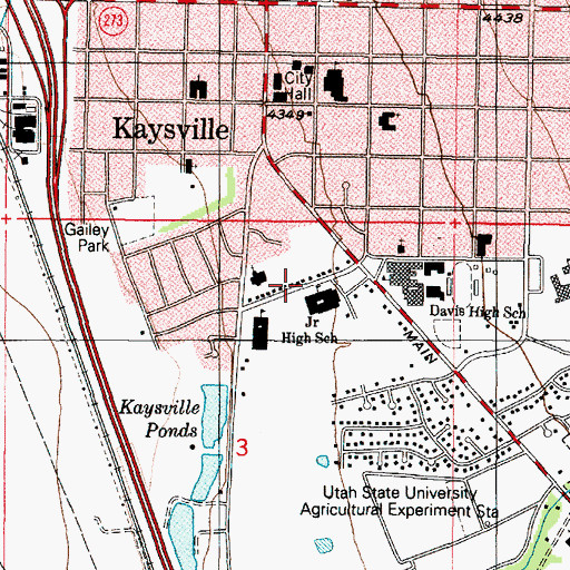 Topographic Map of Happy Home Five, UT