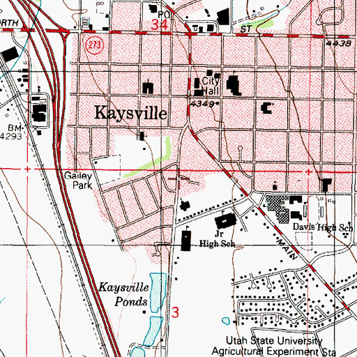 Topographic Map of Shanna, UT