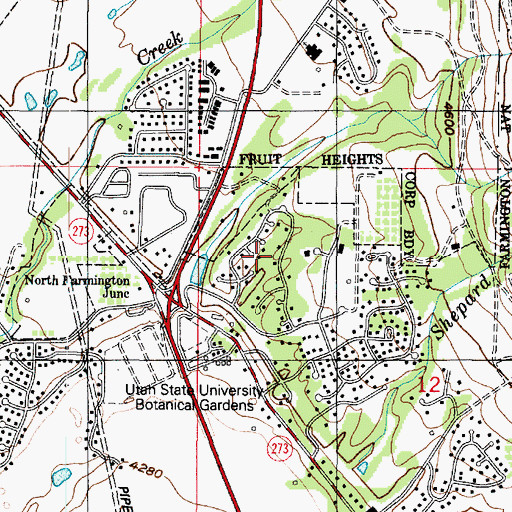 Topographic Map of Sommerset Hollow, UT