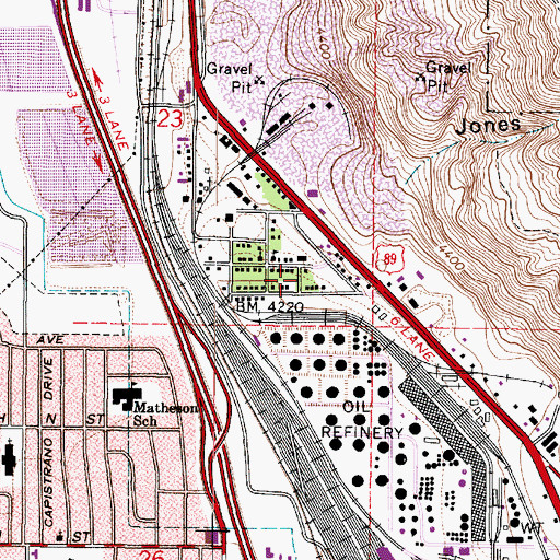 Topographic Map of Empire Addition, UT