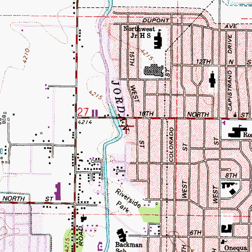 Topographic Map of Oakley, UT
