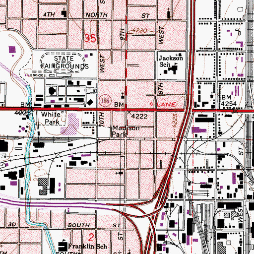 Topographic Map of Western, UT