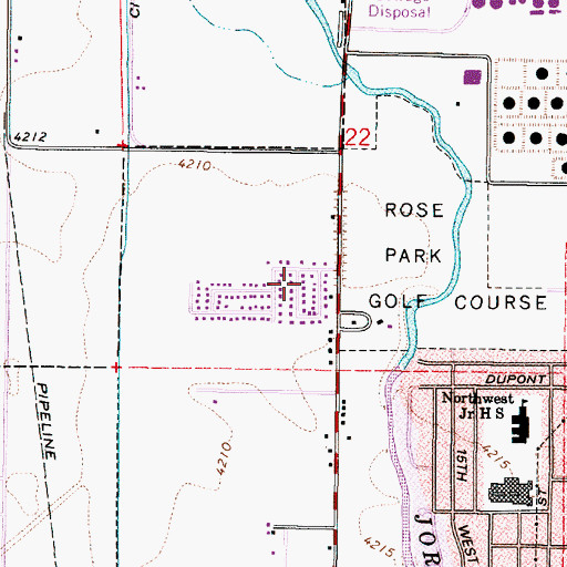 Topographic Map of Williamsburgh, UT