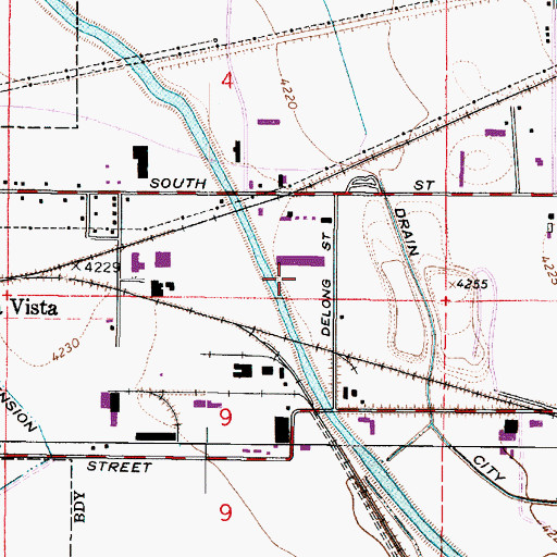 Topographic Map of Delongs Addition, UT